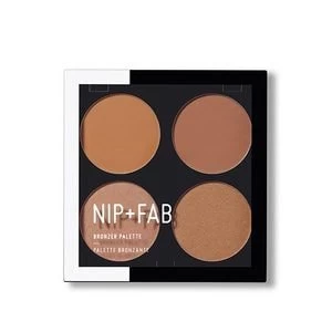 NIP+FAB Make Up Bronzer Palette Bronzed 15.2g Bronzed 1