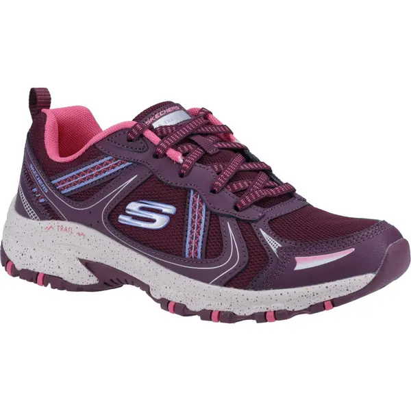 Skechers Womens Hillcrest Lace Up Walking Hiking Shoes Trainers - UK 6