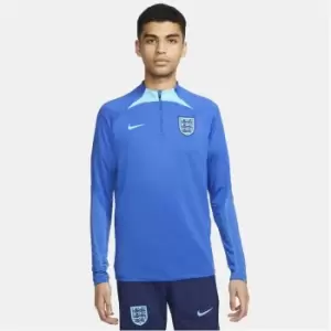 Nike England Strike Mens Dri-FIT Knit Football Drill Top - Blue