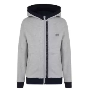 BOSS Children Boys Zip Hoodie - Grey