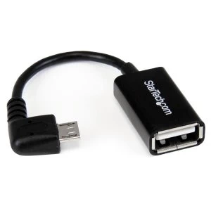 Startech 5" Right Angle Micro USB to USB