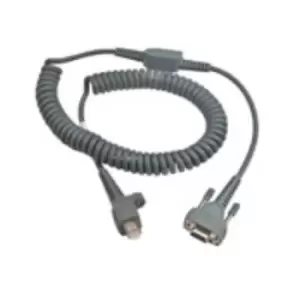 Intermec 6.5ft RS232 9-Pin serial cable Grey 2m D-sub 9-pin