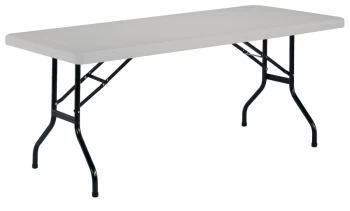 Morph Rectangular 1820 Folding Table - White