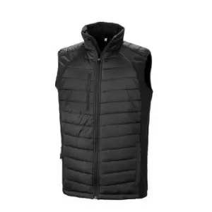 Result Unisex Adult Compass Softshell Gilet (XS) (Black)