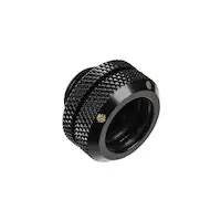 Bitspower 14mm Hard Tube Fitting - Black