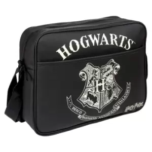 Harry Potter Hogwarts Messenger Bag (One Size) (Black)