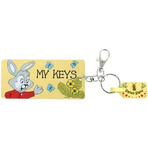 Pack of 6 My Keys Key Rings