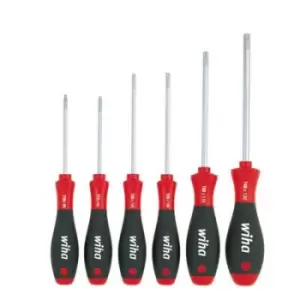 Wiha MagicSpring 362R K6 SO Workshop Screwdriver set 6 Piece Star socket