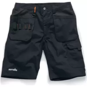 Scruffs Trade Flex Holster Shorts Black 32"