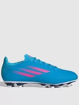 adidas X Speedflow.4 Firm Ground Football Boots - Blue Size 8, Men