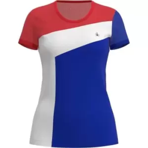 Original Penguin Golf Penguin Asym Block T-Shirt Womens - Multi