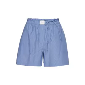 Tommy Hilfiger Org Cotton Stripe Boxer Short - Blue