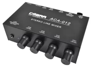 5 Channel Line + 1 Channel Mic Mixer