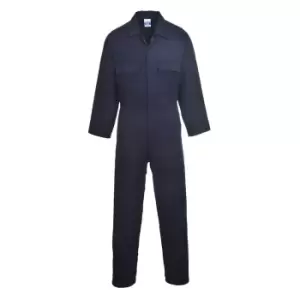 Portwest S998 Euro Cotton Boilersuit Navy Blue 2XL 31"