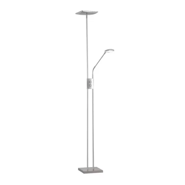 Luke Modern Mother & Child Lamp Nickel Matt 3000K