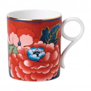 Wedgwood Paeonia Blush Mug Red Pink