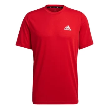 adidas AEROREADY Designed 2 Move Feelready Sport T-Shirt - Red