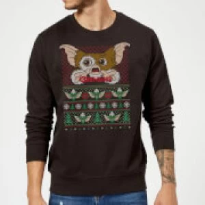 Gremlins Ugly Knit Christmas Sweatshirt - Black