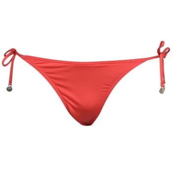 Biba Trim Tie Bikini Briefs - Orange