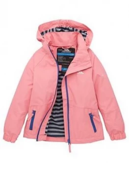 Trespass Girls Fenna Jacket - Bright Pink, Bright Pink, Size 9-10 Years, Women