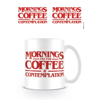 Stranger Things - Coffee and Contemplation Mug