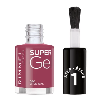 Rimmel Super Gel Nail Polish 12ml (Various Shades) - Wild Gal