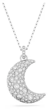 Swarovski 5666181 Luna Pendant Necklace Rhodium Plated White Jewellery