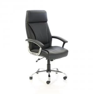 Trexus Penza Executive Leather Chair Black Ref EX000185