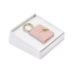 Beautifully Boxed Photo Wonderful Mum Blush Pink Keyring KLB1659