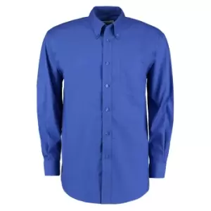 Kustom Kit Mens Long Sleeve Corporate Oxford Shirt (18inch) (Royal Blue)