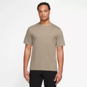 Nike Dri-FIT Primary Mens Short-Sleeve Training Top - Brown