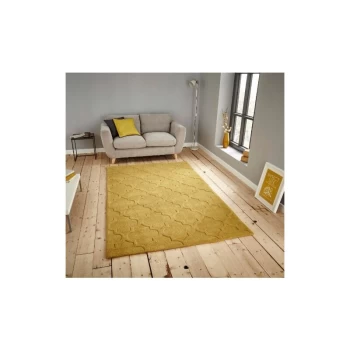 HK 8583 Yellow 150cm x 230cm Rectangle - Yellow