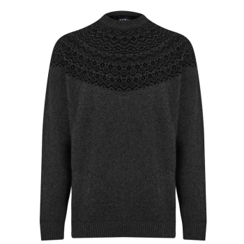 Howick Craster Crew Jumper - Grey