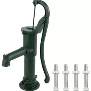 Vevor - Antique Hand Water Pump Pitcher Pump Cast Iron for Yard Ponds Garden Green