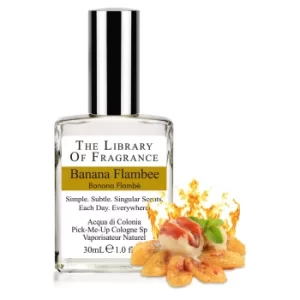 The Library of Fragrance Banana Flambee Eau de Cologne Unisex 30ml