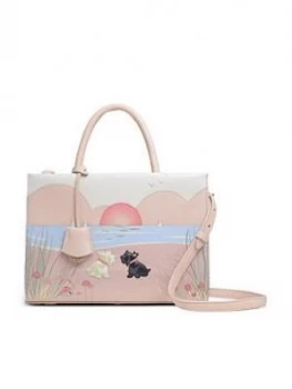 Radley Picture Bag Burgh Island Medium Multiway Tote Bag Blush