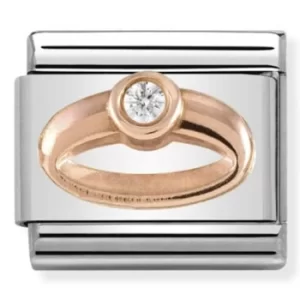 Nomination CLASSIC Rose Gold Symbols Ring Charm 430305/04