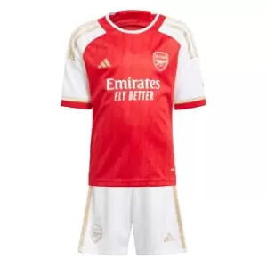 adidas Arsenal Home Minikit 2023 2024 Infants - Red