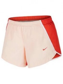 Nike Girls Dri-FIT Running Shorts - Coral, Size 8-10 Years, S, Women