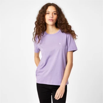 Jack Wills Endmoor Boyfriend T-Shirt - Purple