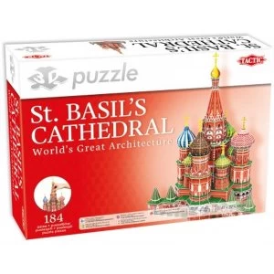 St. Basil's Cathedral 184 Piece 3D Jigsaw Puzzle