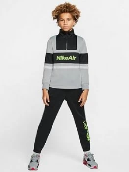 Nike Nsw Air Older Boys Tracksuit - Grey/Black