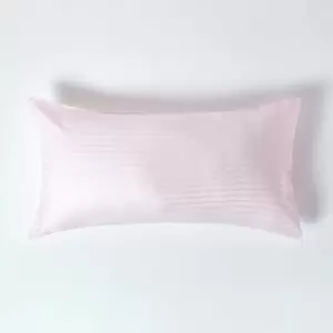 Pink Egyptian Cotton Ultrasoft Housewife Pillowcase 330 Thread Count, King Size - Pink - Pink - Homescapes