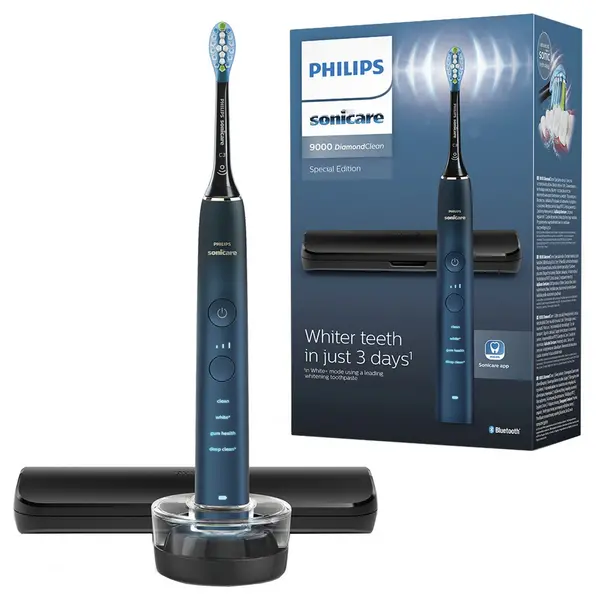 Philips Sonicare DiamondClean 9000 HX9911/88 Midnight Aquamarine Electric Toothbrush