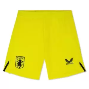 Castore Villa Away Goal Keeper Shorts Juniors - Red