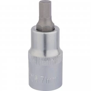 Draper Expert 1/2" Drive Hexagon Socket Bit Metric 1/2" 7mm