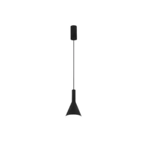 4LITE Die-Cast Aluminium 3K Decorative Dimmable LED Pendant Light - Black 4LI115