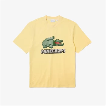 Lacoste Minecraft T-Shirt - Yellow