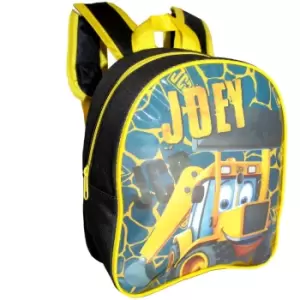 JCB Childrens/Kids Joey Backpack (One Size) (Black/Yellow)