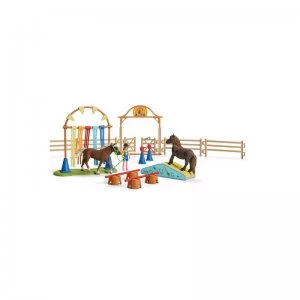 Schleich Farm World Pony Agility Training